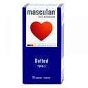 MASCULAN DOTTED TYPE2 10 CONDOMS