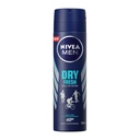 NIVEA MEN DRY FRESH SPRAY 150 ML