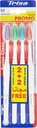 TRISA SWISS CLEAN MEDIUM T/B (2+2)FREE