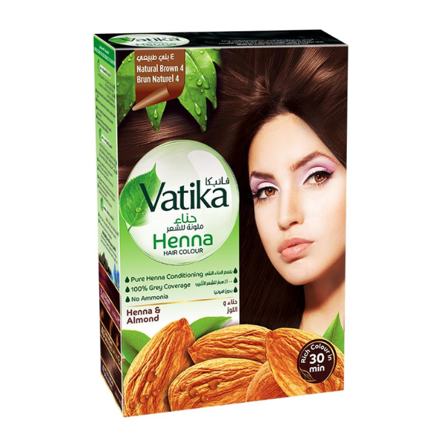 VATIKA HENNA HAIR NATURAL BROWN