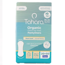 TAHARA ORGANIC COTTON TOP SHEET PANTYLINERS MUSK SCENT - LONG SIZE - 70 PCS