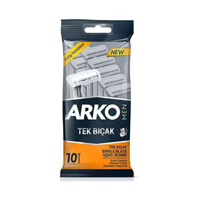 Arko Men's Razor Blades, 1 Blade - 10 Pieces