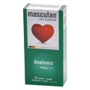 MASCULAN CONDOM 10PCS ANATOMIC