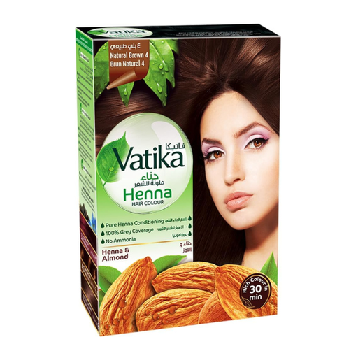 VATIKA HENNA HAIR NATURAL BROWN