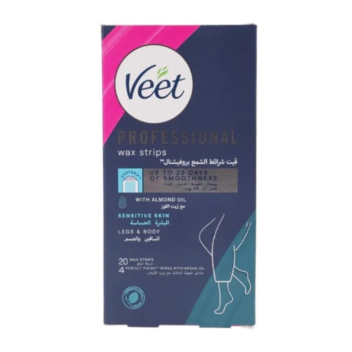 VEET HAIR REMOVAL 20STRIPS SENSITIVE
