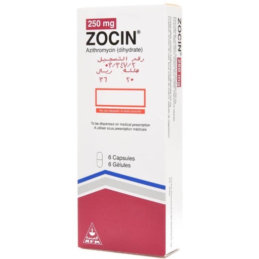 ZOCIN 250MG - 6 Capsule